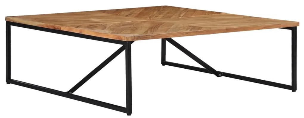 Mesa de centro 110x110x36 cm madeira de acácia maciça