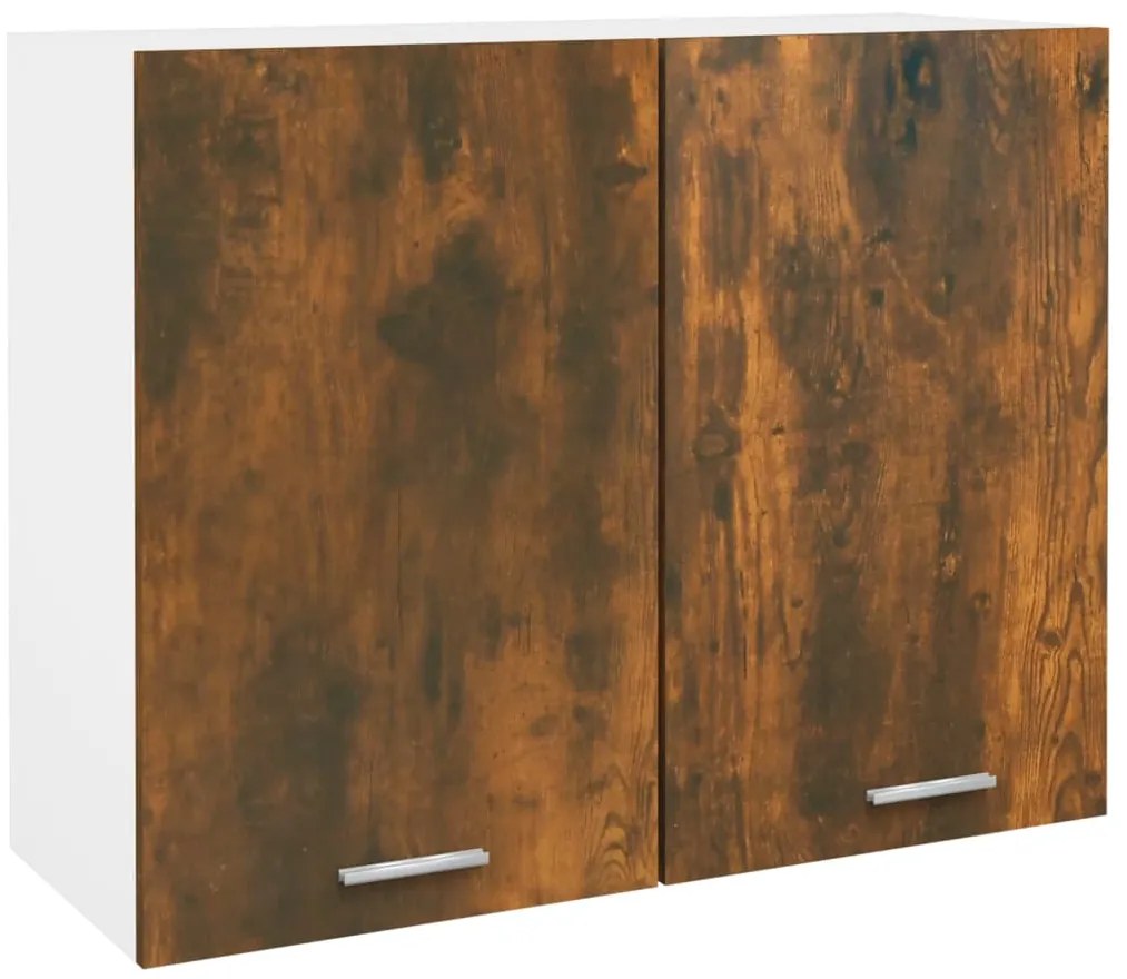 Armário suspenso “Lyon” 80x31x60 cm carvalho fumado