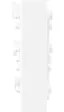 Porta Deslizante vidaXL com Conjunto de Hardware Branco 93x211 cm Made
