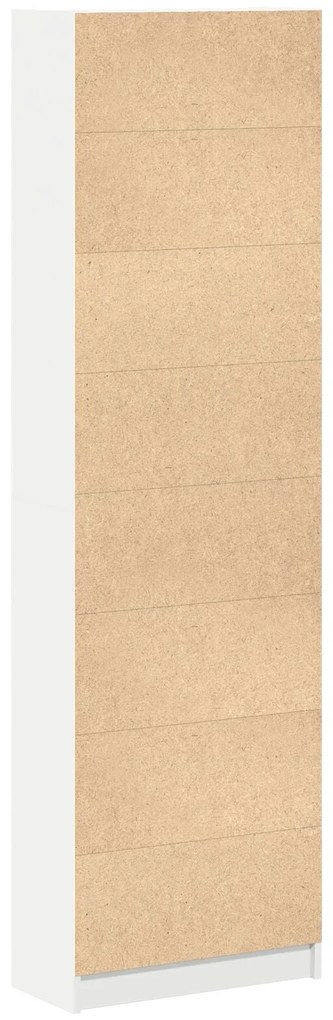 Guarda-roupa Branco 55x25x189 cm Madeira Engenharia