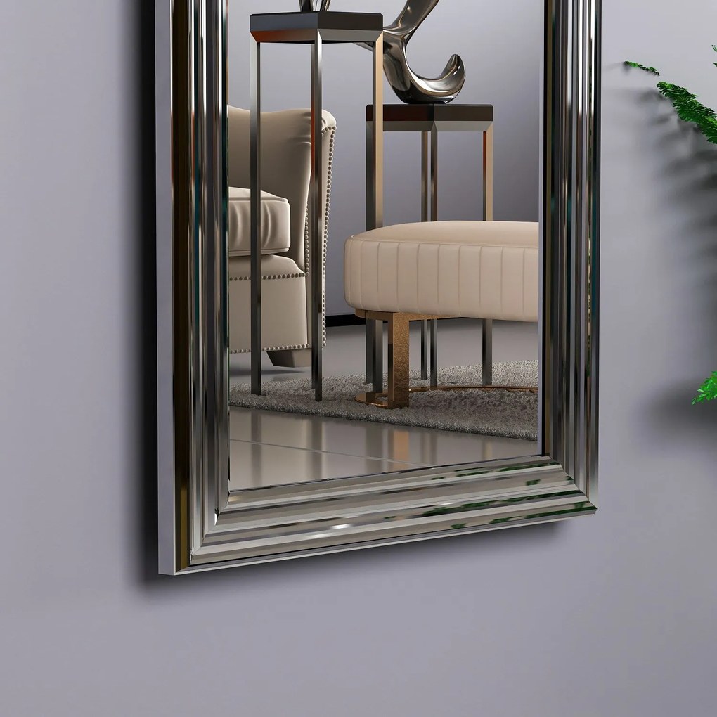 Espelho Smooth – Prata – 40 cm x 105 cm x 3 cm