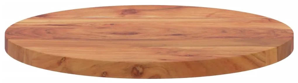 Tampo de mesa redondo Ø40x2,5 cm madeira de acácia maciça