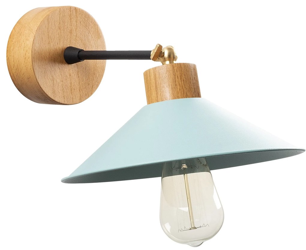 Candeeiro de Parede Manavgat – Turquesa – 24 cm