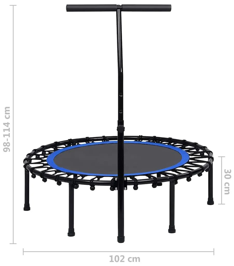 Trampolim com pega 102 cm