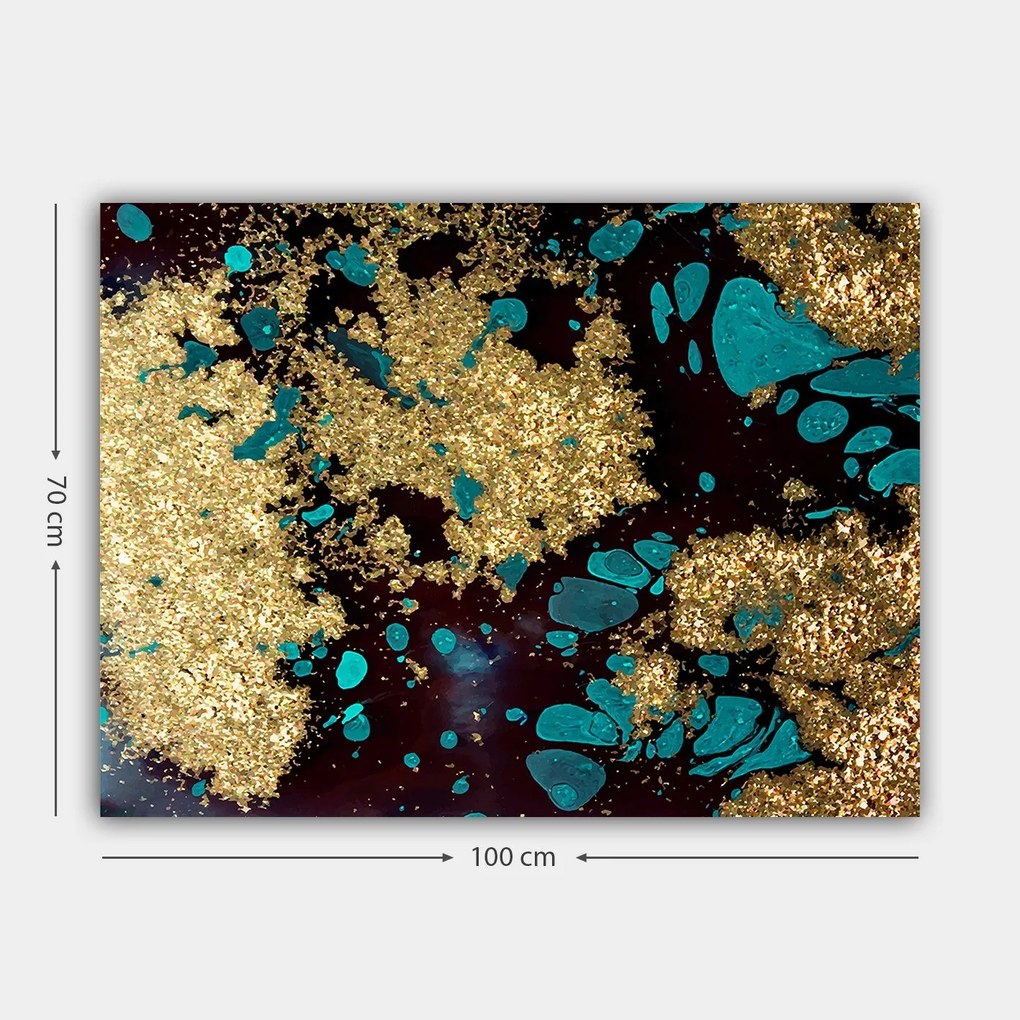 Pintura Decorativa em Tela 297812846_70100 – Multicolor – 70 x 100 cm
