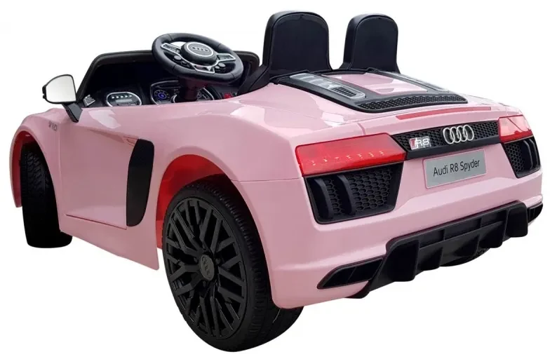 Mini Carro Elétrico Infantil Criança 12V Audi R8 Spyder Controle