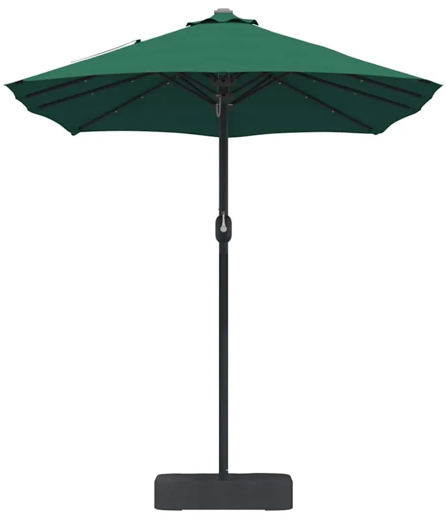 Guarda-sol de Jardim Verde 385 x 209 x 244 cm tecido