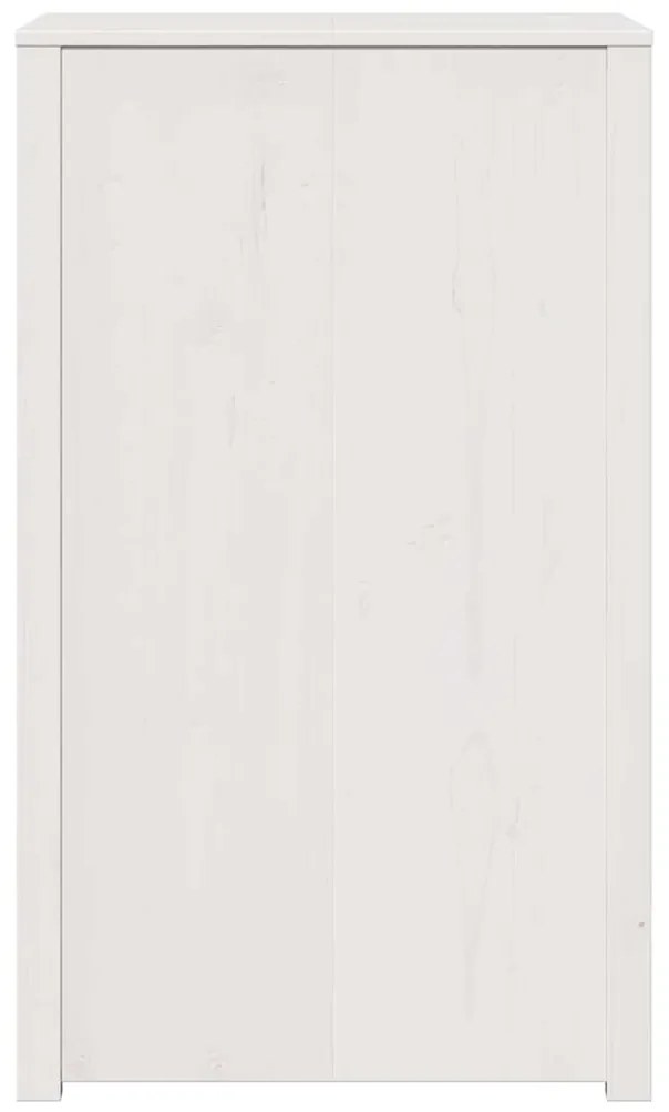 Armário de Cozinha Externo Branco 55x55x92 cm Madeira de Pinho Sólido