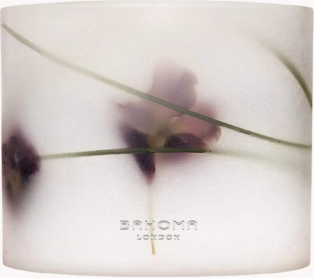 Vela perfumada de três pavios artesanal Morning Dew (Jasmim, Menta, Âmbar)