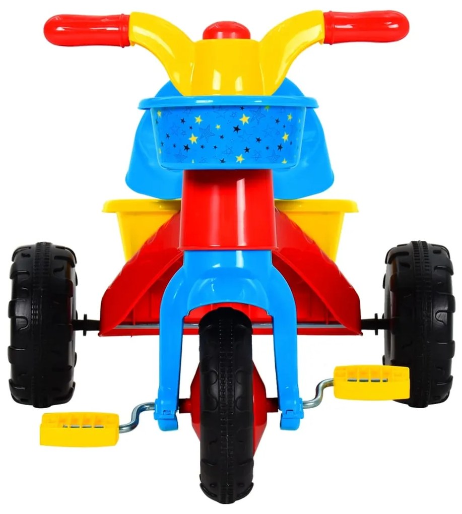 Triciclo para crianças multicolor