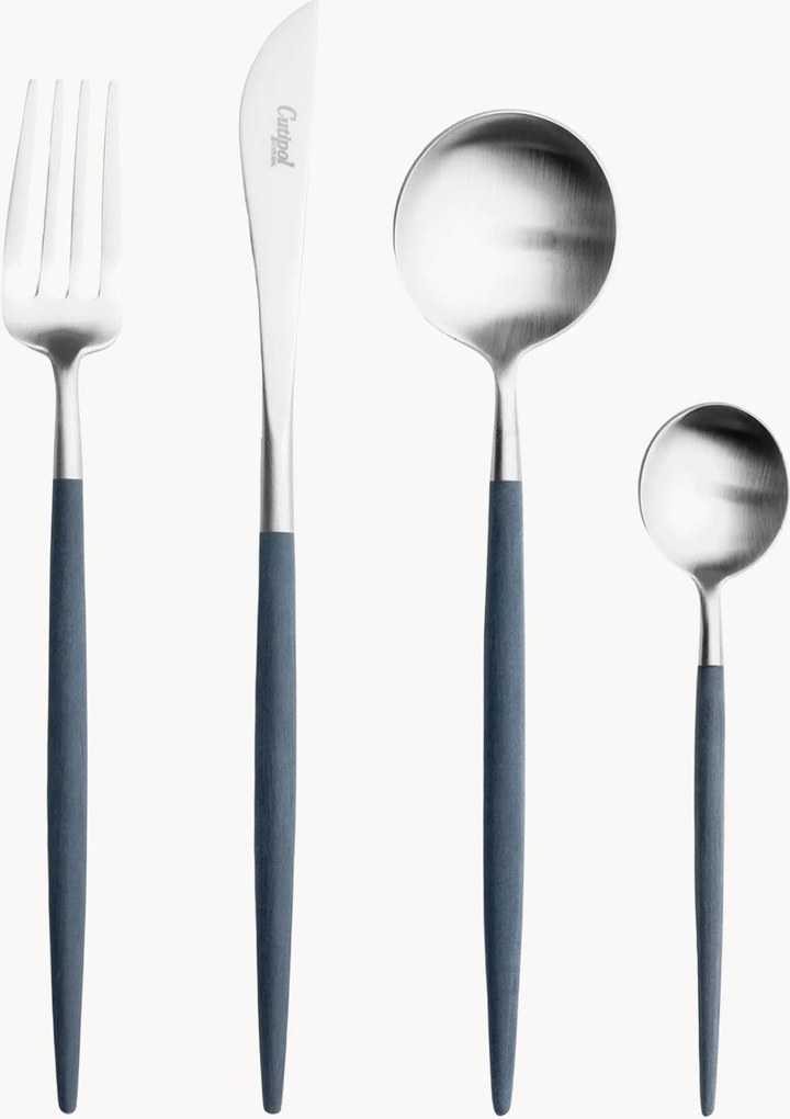 Conjunto de talheres artesanal Goa, vários tamanhos