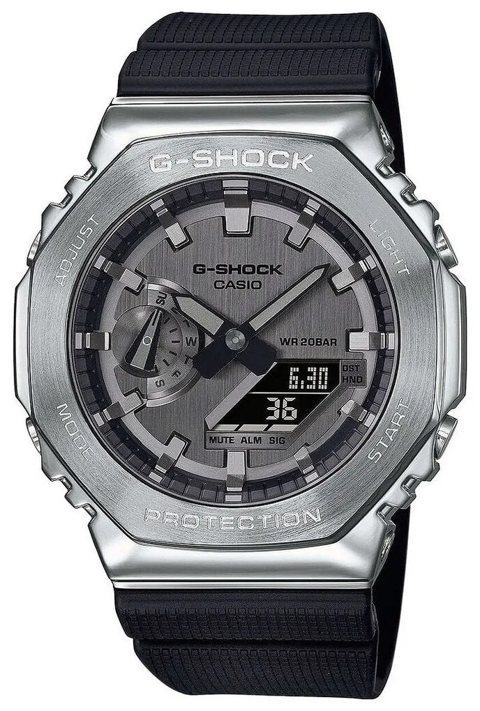 Relógio Masculino Casio Oak Silver (ø 44,5 mm) (ø 45 mm)