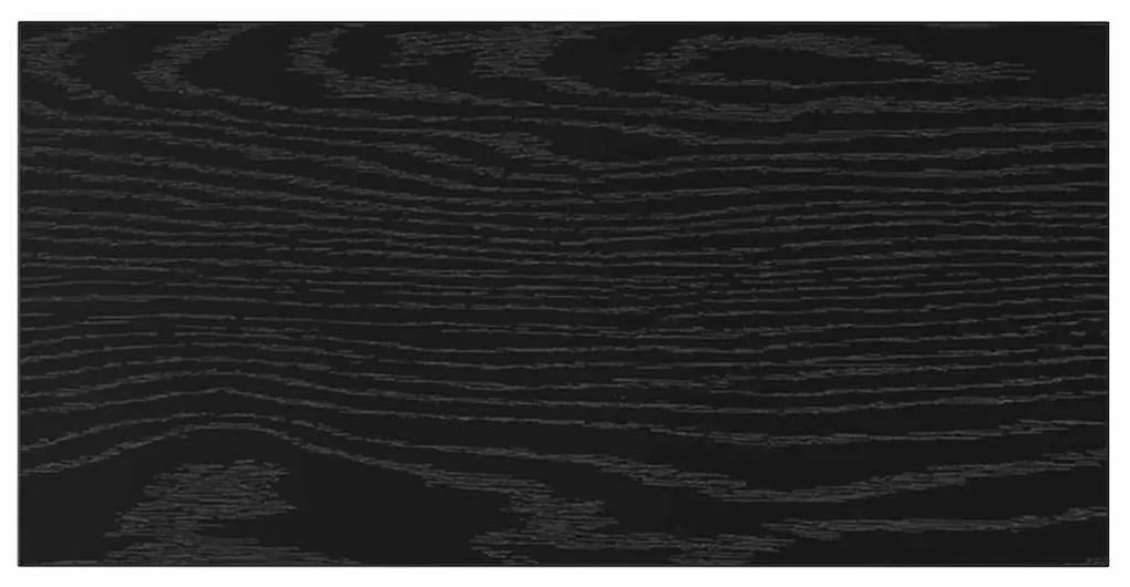 Placas de Estante - 4 pcs em Carvalho Preto, 40x20x1,5 cm, feitas de m