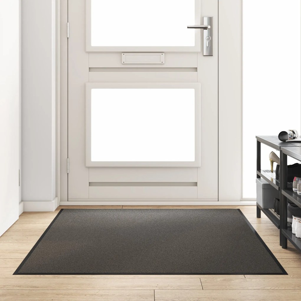 Tapete Retangular vidaXL Antracite 120x180 cm