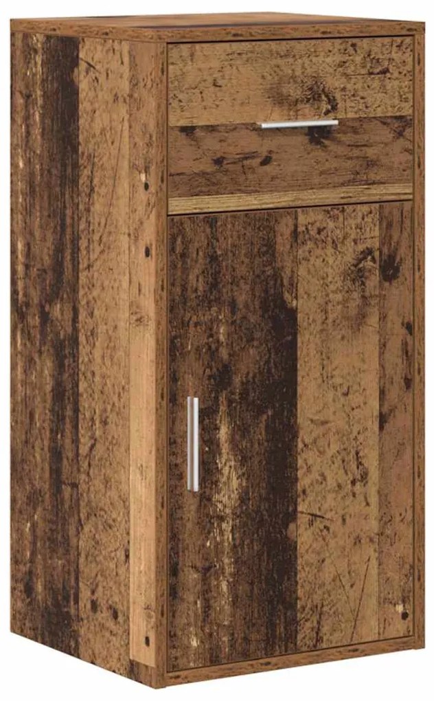 Escrivaninha de Canto Madeira Antiga 102x88x75 cm Madeira Engenheirada