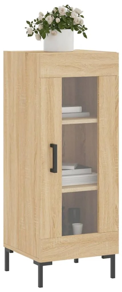 Aparador 34,5x34x90 cm madeira processada cor carvalho sonoma