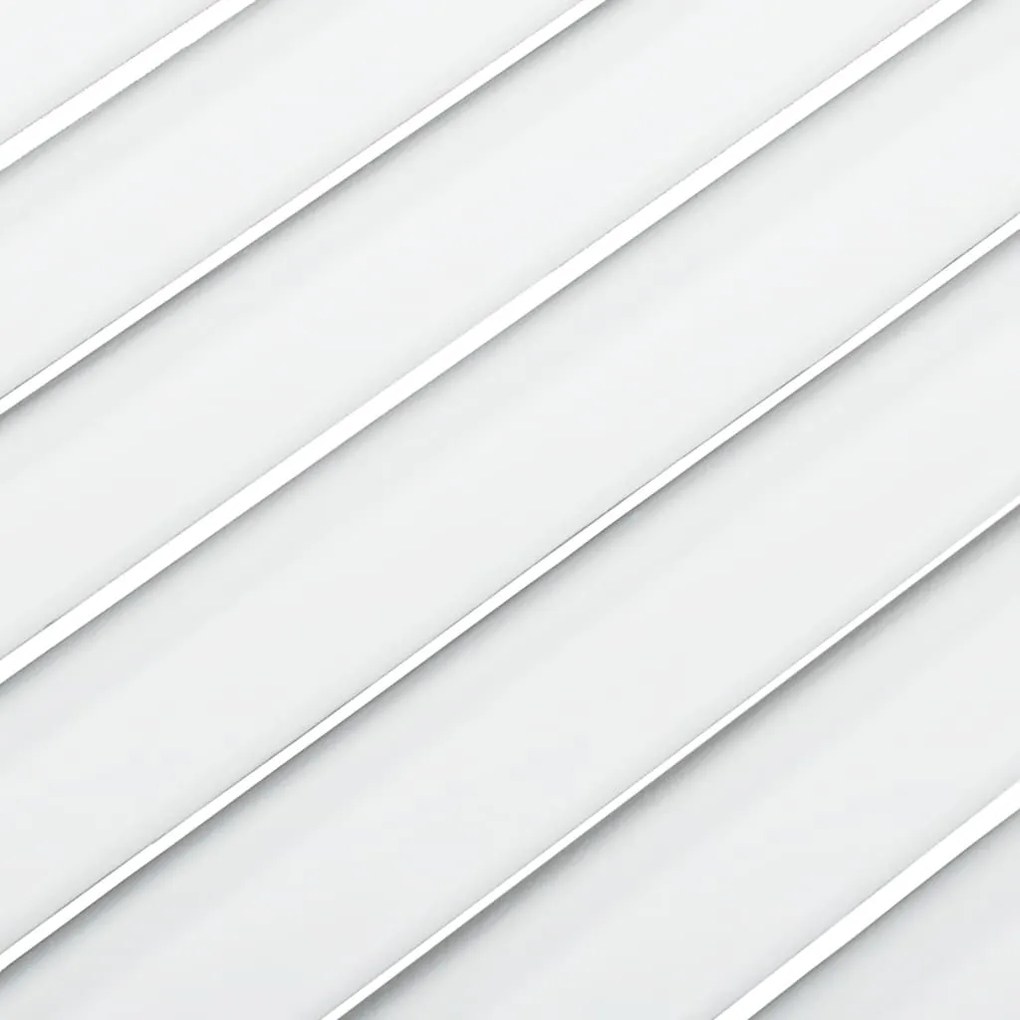 Portas de armário 4 pcs design de persiana pinho maciço branco
