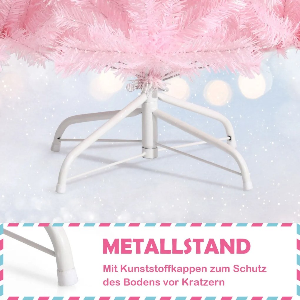 Pequena árvore de Natal artificial em vaso 60 cm exuberante