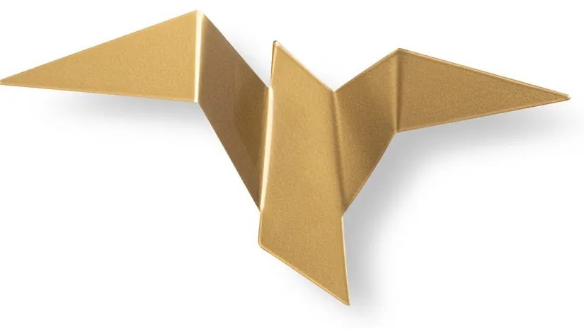 Lâmpada de Parede Pacali – Dourada – 31cm largura, 12cm altura, 16cm p