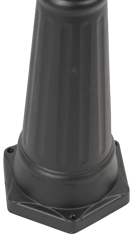 Lanterna de exterior inteligente preta 3 luzes com Wifi ST64 - New Orleans