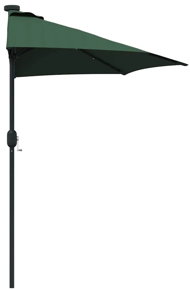 Guarda-sol de Jardim Verde 294 x 150 x 223 cm tecido