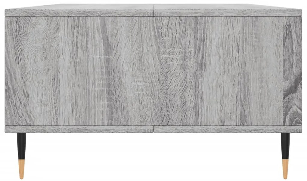 Mesa de centro 104x60x35 cm derivados madeira cinzento sonoma