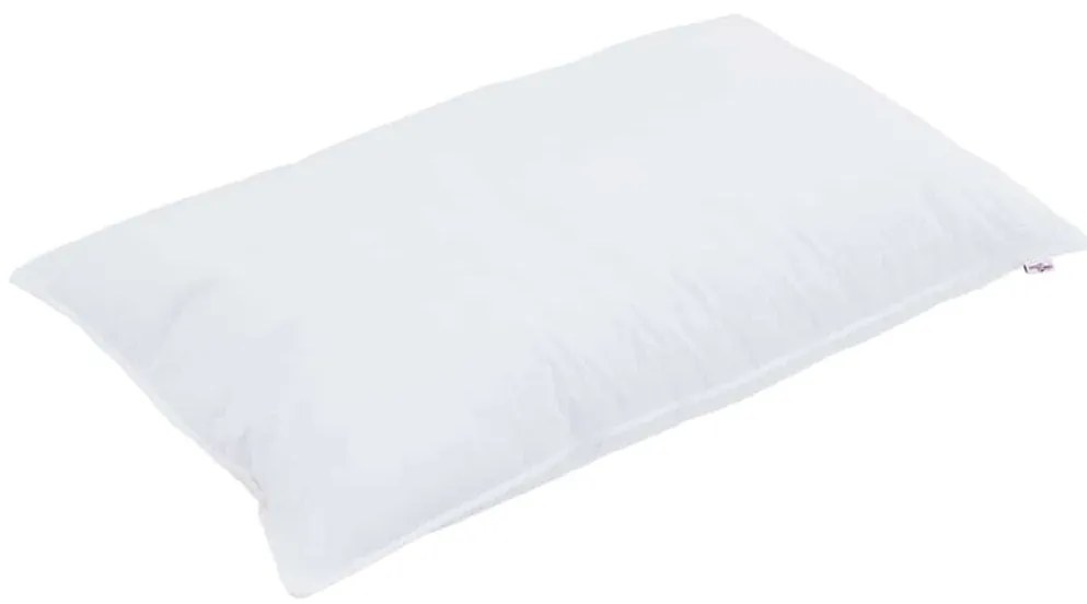 Edredão com travesseiro Branco 135 x 200 cm Microfibra