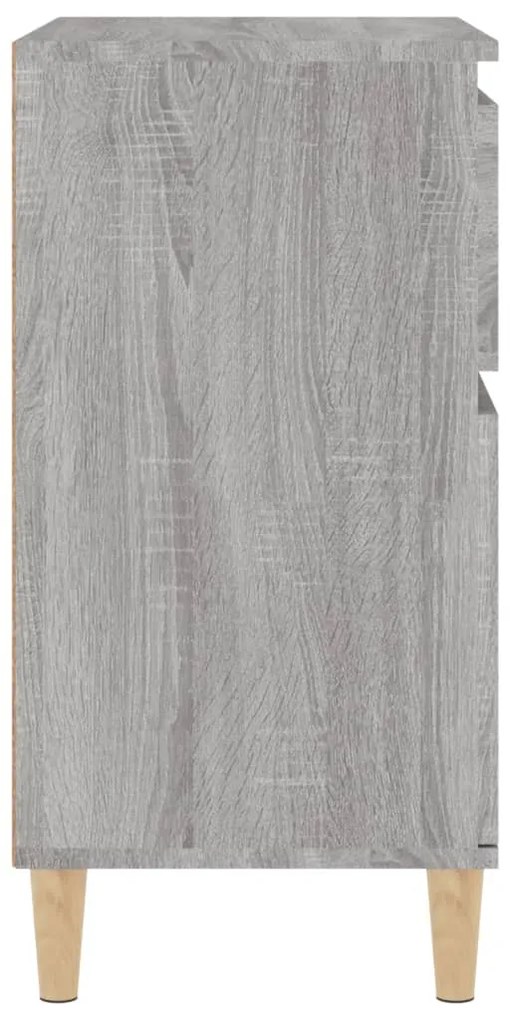 Aparador 60x35x70 cm derivados de madeira cinzento sonoma