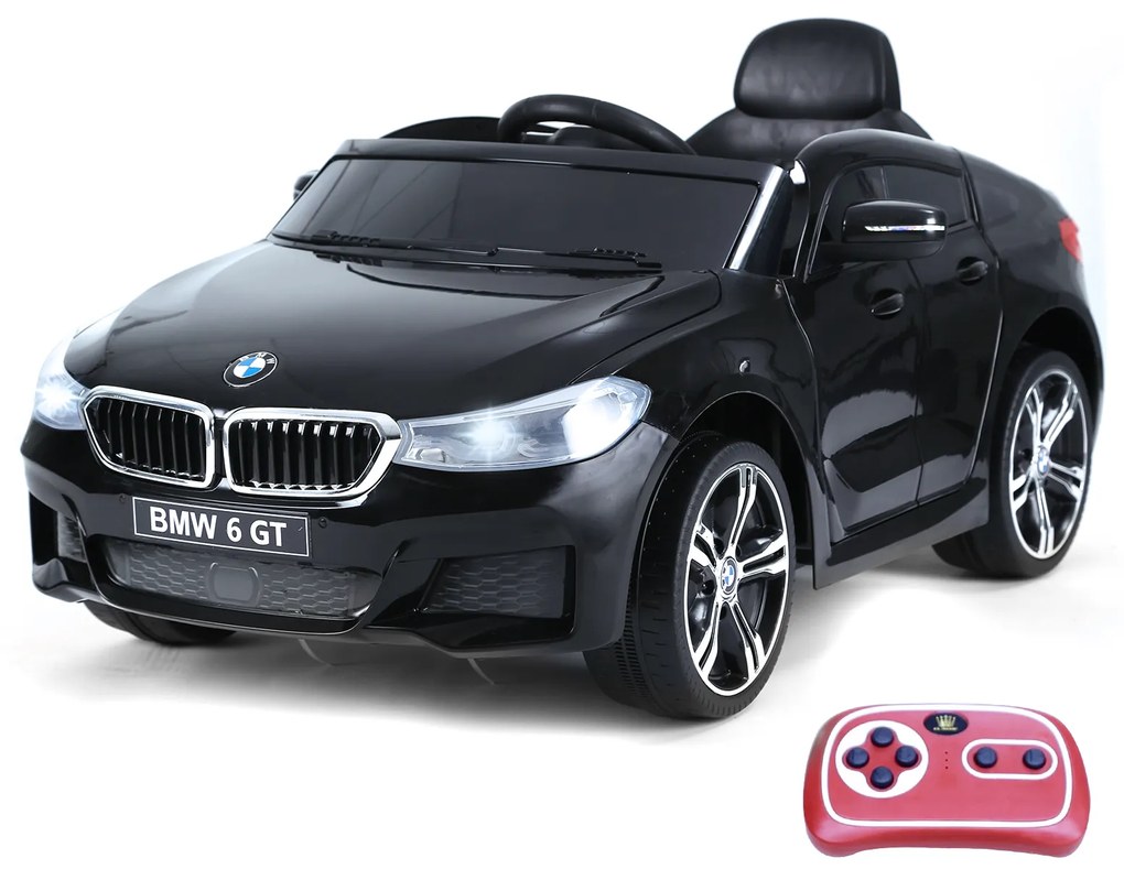 Carro elétrico para criança BWM 6GT a partir de 3 anos de idade com controle remoto Carga 30 kg 106x64x51cm