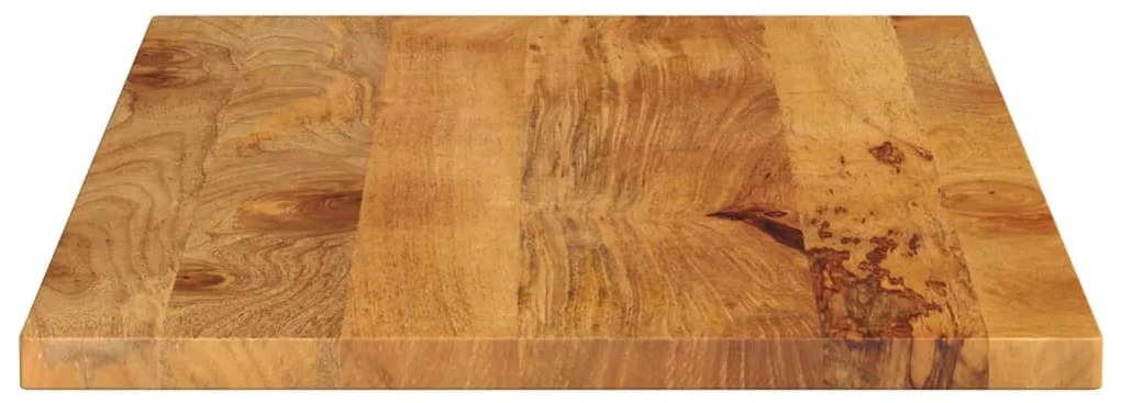 Tampo de mesa retangular 100x70x3,8 cm mangueira maciça