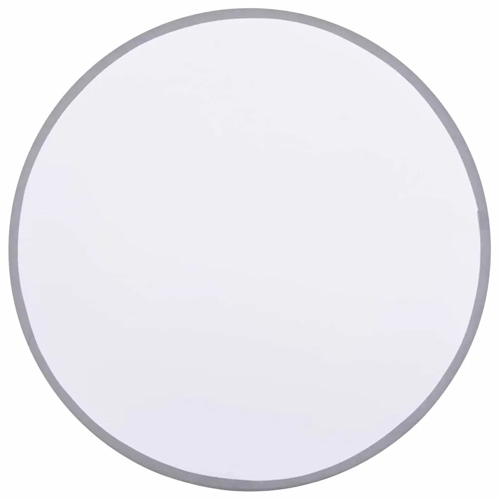 Luzes de Teto Embutidas Cinza Ø 38 cm Tecido E27