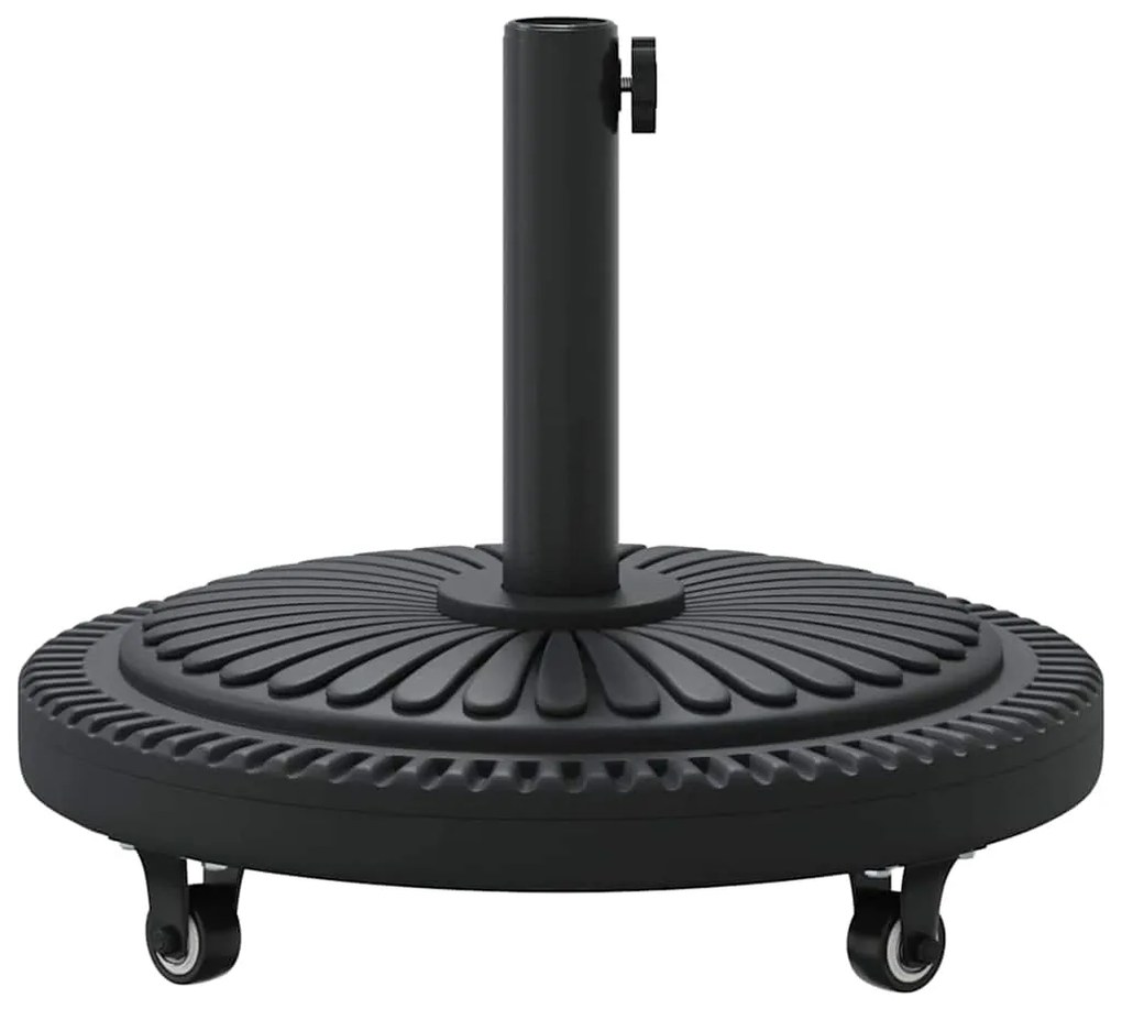Base para Parasol vidaXL com Rodas para Postes de Ø38-48 mm 13 kg Redo