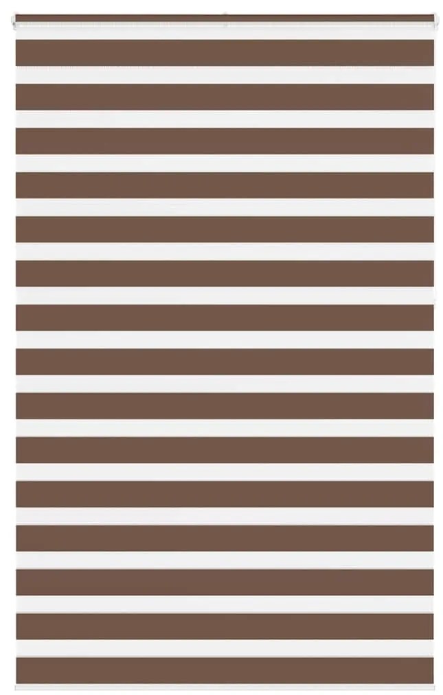 vidaXL Cortina de zebra 140x230 cm largura do tecido 135,9cm poliéster