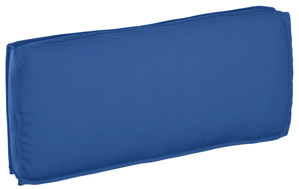 vidaXL Capa para Palete da para Assento/Costa Azul Royal 120x50x12 cm em Tecido Oxford
