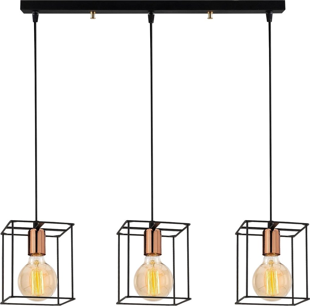 Candeeiro Selimiye – Preto – Diâmetro 65 cm, Altura 109 cm