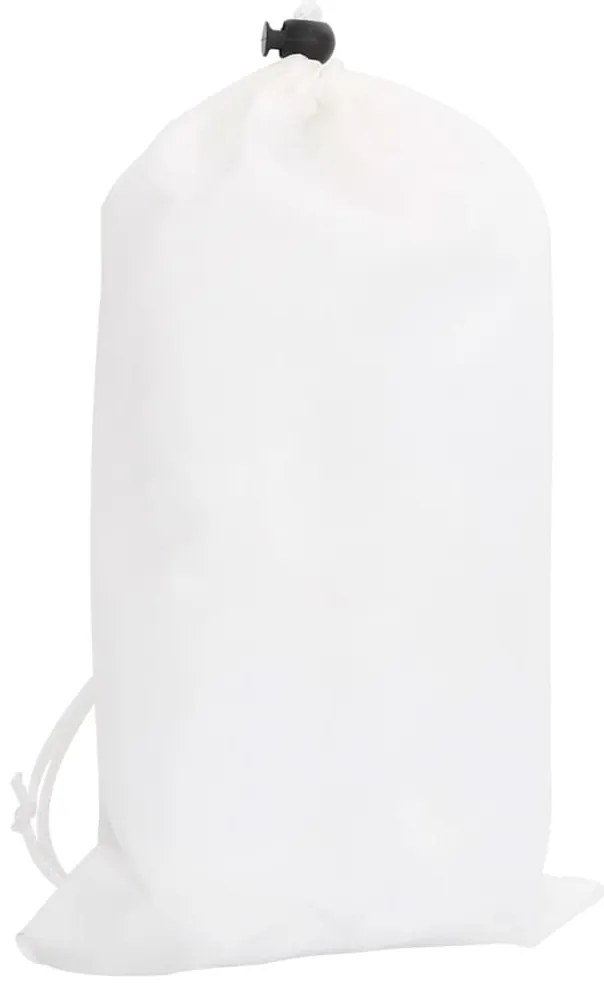 Rede de camuflagem com saco de arrumação 833x297 cm branco