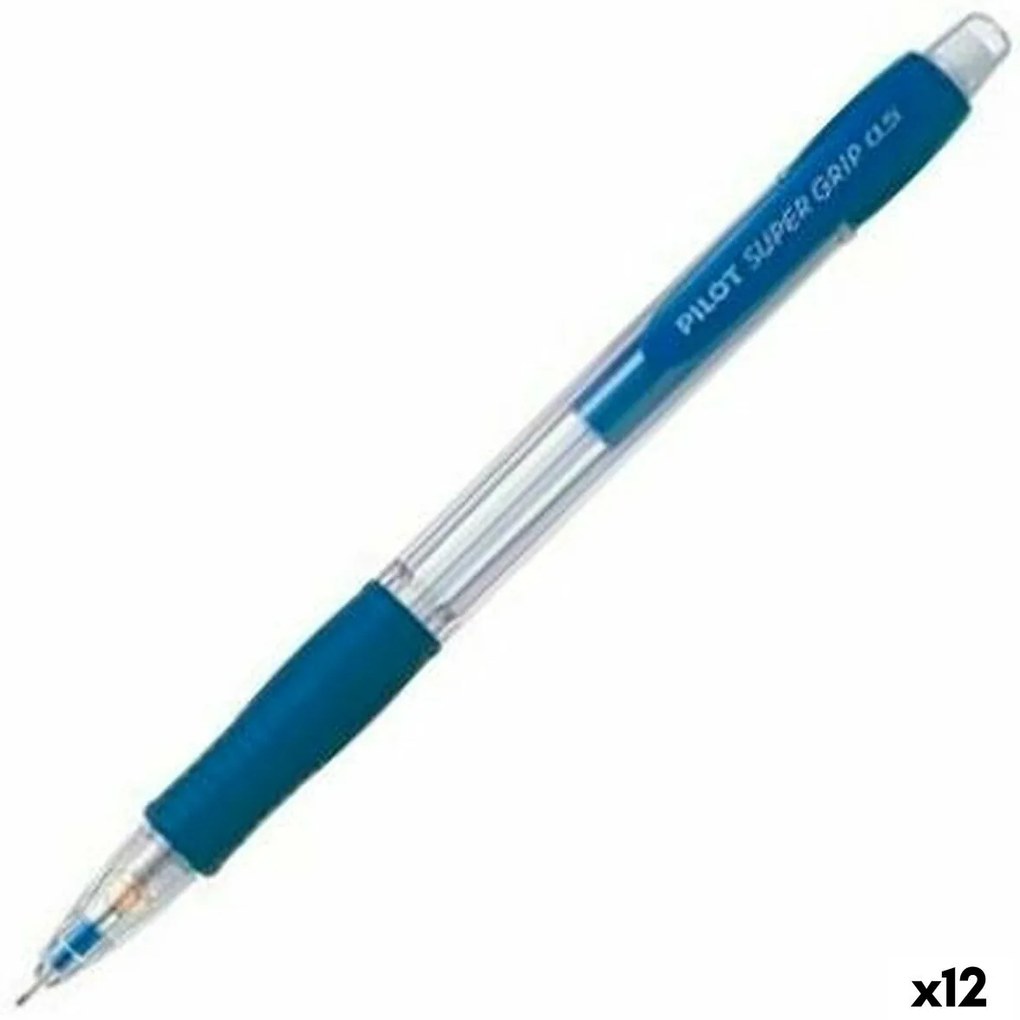 Porta-minas Pilot Super Grip Azul 0,5 mm (12 Unidades)