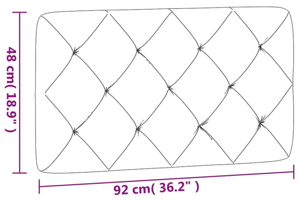 Almofadão de cabeceira 90 cm veludo cinzento-escuro