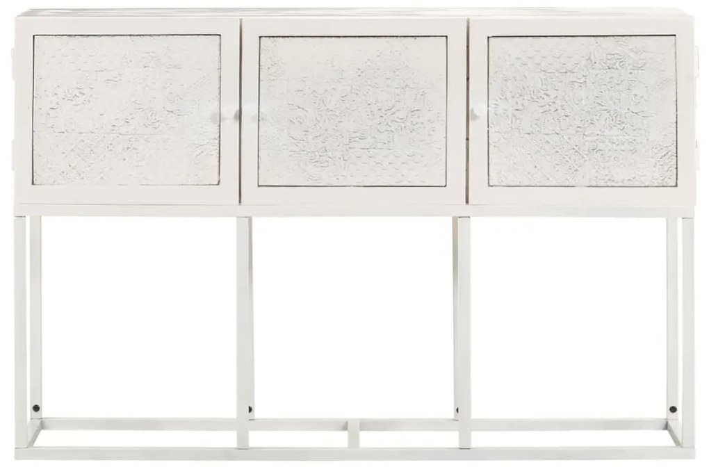 Aparador 115x30x76 cm madeira de mangueira maciça