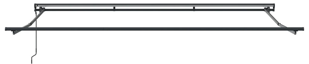 Toldo Retrátil Automático Preto 450x300 cm