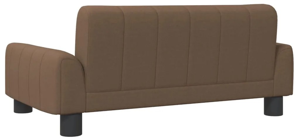 Cama para cães 70x45x30 cm tecido castanho