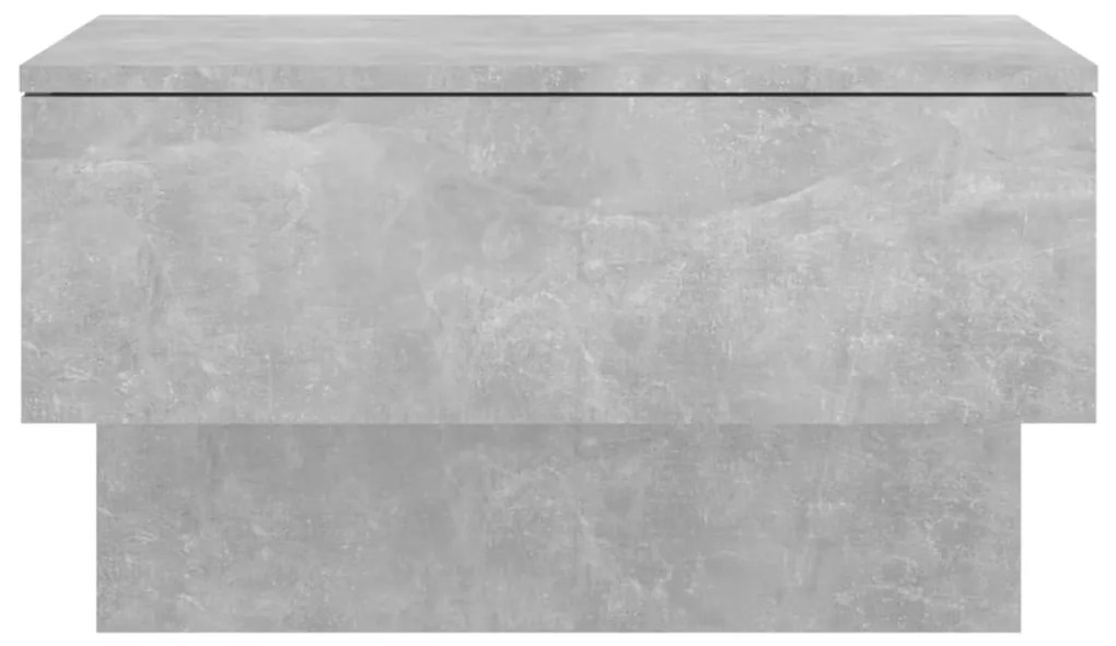 Mesas de cabeceira montagem na parede 2 pcs cinzento cimento