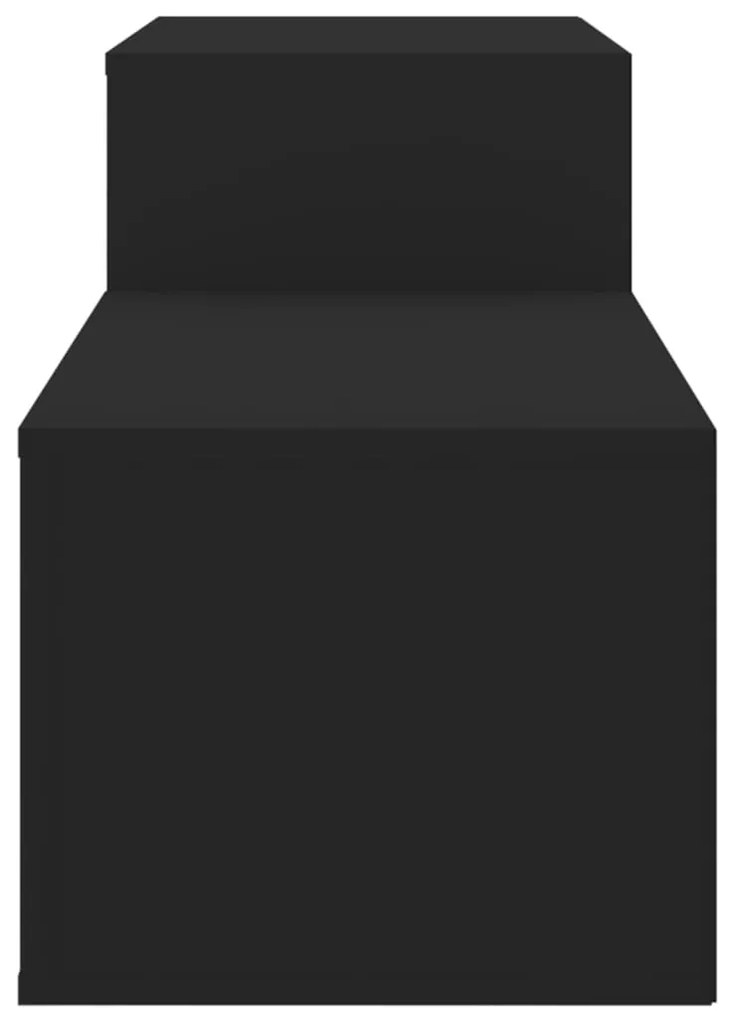 Sapateira 150x35x45 cm derivados de madeira preto