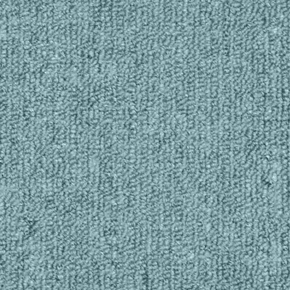 Tapete/carpete para degraus 15 pcs 65x24x4 cm azul