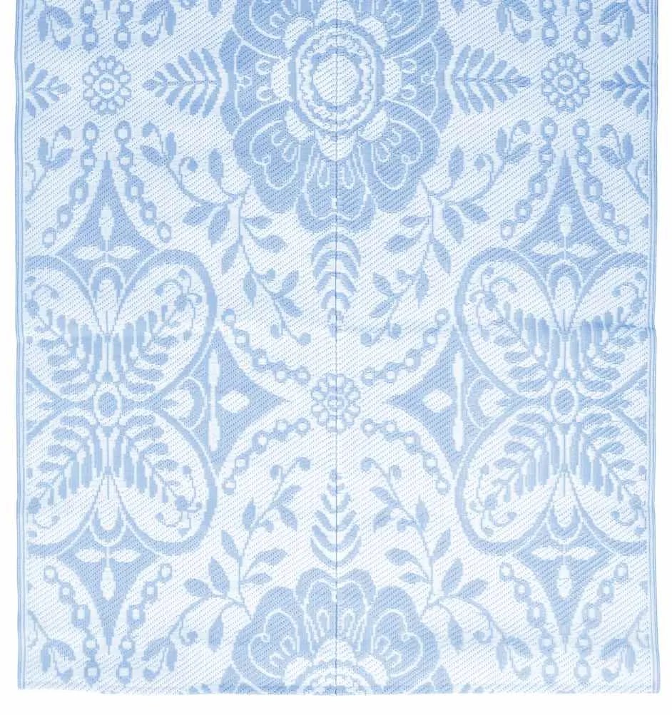 Tapete de exterior 120x180 cm ARAKIL PP azul-bebé