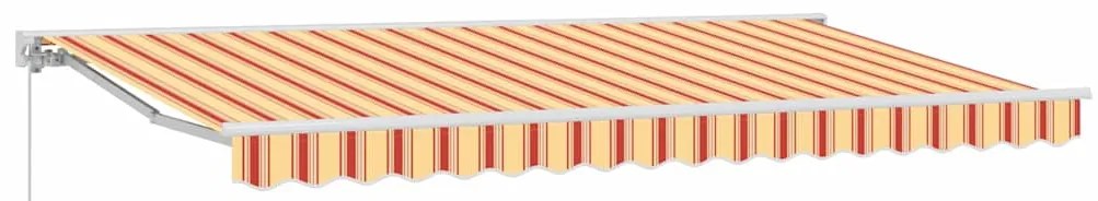 Toldo Retrátil Azul Marinho 400x200 cm Tecido e poliéster