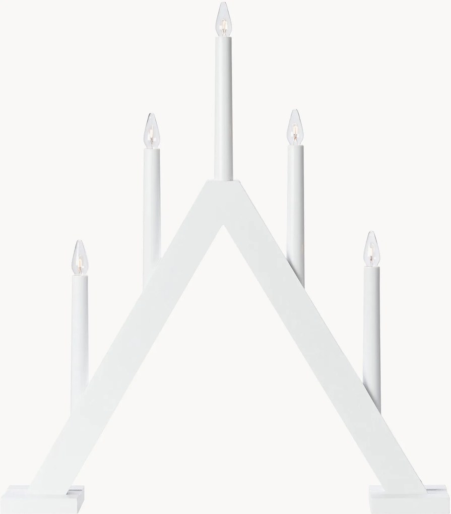 Castiçal elétrico de Advento Ariele
