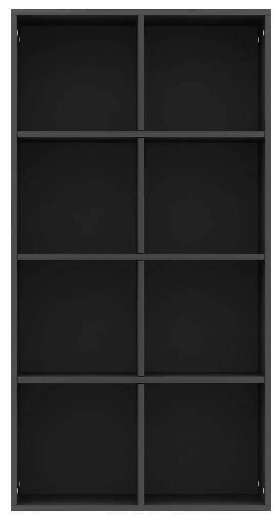 Estante/aparador 66x30x130 cm derivados de madeira preto