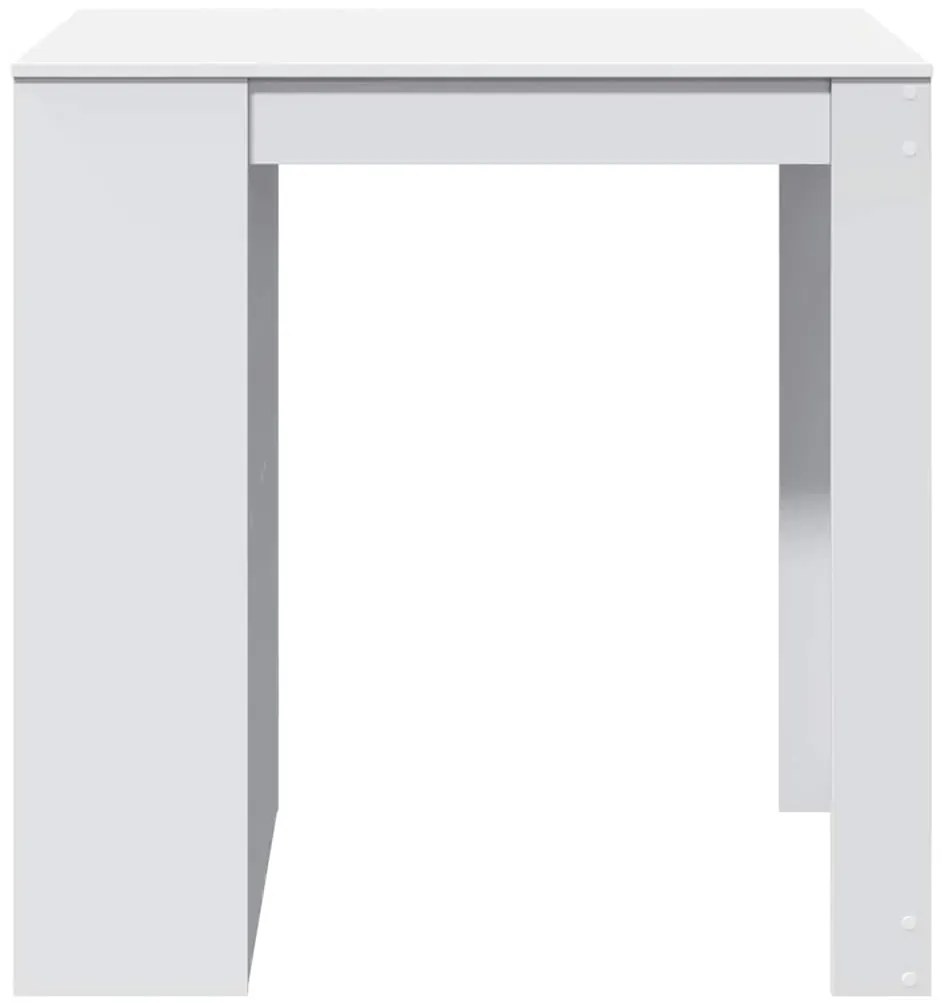 Mesa de bar 102x70x103,5 cm derivados de madeira branco