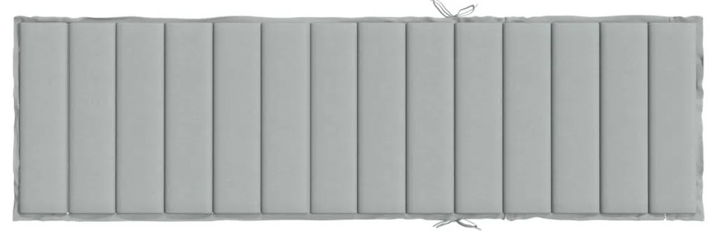 Almofadão para espreguiçadeira 200x60x4cm mesclado tecido